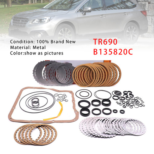 Subaru Lineartronic TR690 CVT Auto Transmission Master Rebuild Kit Overhaul B135820C Generic