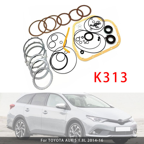 2013-2016 TOYOTA AURIS COROLLA 1.8L Auto Transmission Master Rebuild Kit Overhaul K313 Generic