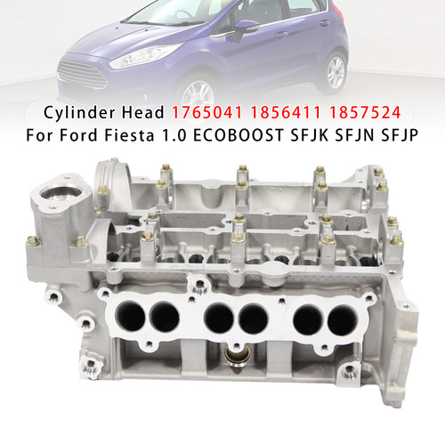 Ford Fiesta 1.0 ECOBOOST SFJK SFJN SFJP Cylinder Head 1765041 1856411 1857524 Generic