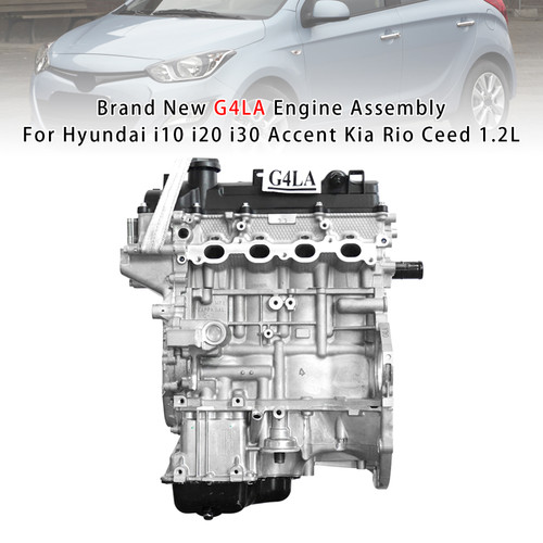 Hyundai i10 i20 i30 Accent Kia Rio Ceed 1.2L G4LA Engine Assembly Generic