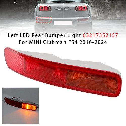 2016-2024 F54 MINI Clubman/ Clubman S Left LED Rear Bumper Light 63217352157 Generic