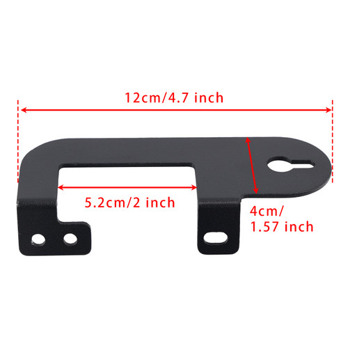 1999-2022 Ford F-250/F-350 Super Duty Shift On The Fly Switch Bracket RDP-11-22F-BRACKET-BLACK Generic