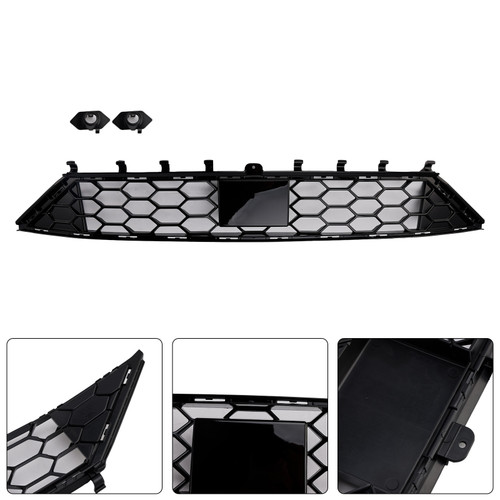 2018-2021 Ford Focus MK4 ST Front Bumper Lower Grille JX7B-17K945-TD Black Generic