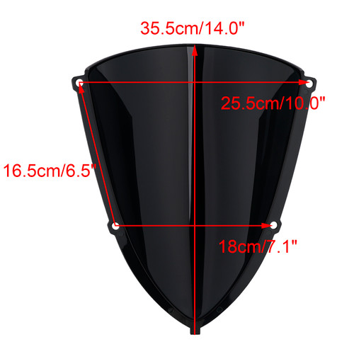 2024-2025 Aprilia RS457 Windshield WindScreen Black Generic