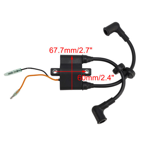 1994-2003 Yamaha 40HP K40J M(W/)S/L Ignition Coil 6F5-85570-11 6F6-85530-00 Generic
