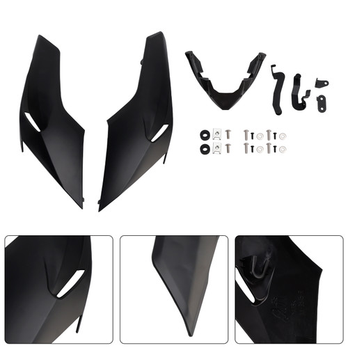 2020-2022 Triumph Street Triple 765 R/RS Lower Belly Pan Panels Guard Fairing Matte Black Generic
