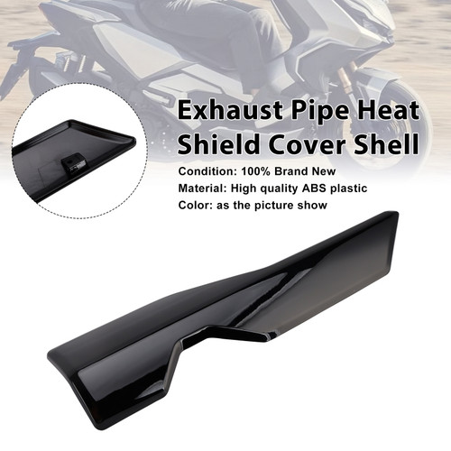 2022-2025 Honda ADV350 Exhaust Pipe Heat Shield Cover Shell Black Generic