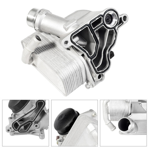 2010-2015 BMW X1 Engine Oil Cooler Assembly 11428637812 Generic