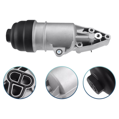 2010-2017 Audi S4 S5 Engine Oil Cooler Oil Filter Assembly 06E115405K Generic