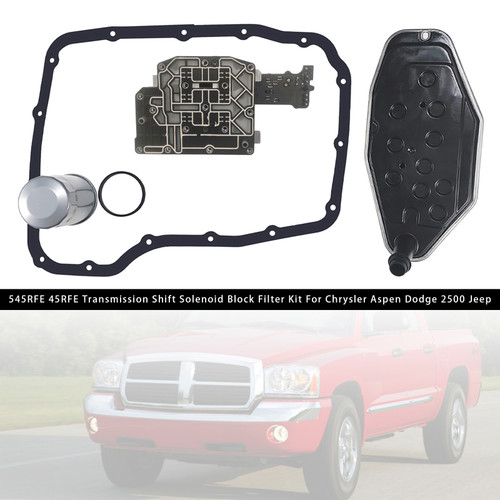 2001 Dodge Dakota Sport 2.5L L4 Transmission Shift Solenoid Block Filter Kit 545RFE 45RFE Generic