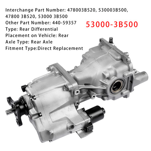 2013-2016 Hyundai Santa Fe Rear Rear Differential Carrier 53000-3B500 Generic