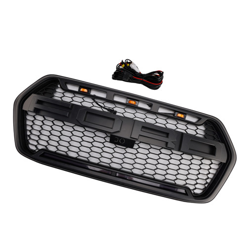 Front Bumper Grill Grille Fit Ford Transit 150 250 350 2020-2025 Raptor Style