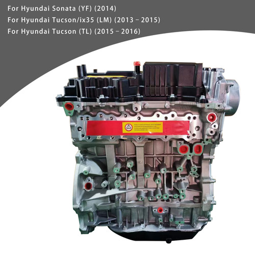 G4KH Engine Assembly For Hyundai Santa Fe Turbo Engine 2.0L 4 Cylinder GDI 13-16