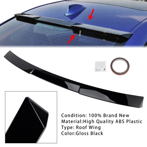 2020-2025 BMW G80 M3 Sedan Models Roof Spoiler Window Wing Gloss Black Generic