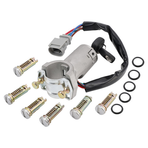 2000-2006 Iveco Daily Ignition lock+6x locking cylinder+key 2991727 Generic