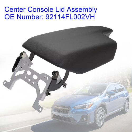 2018-2023 Subaru Crosstrek Center Console Lid Assembly 92114FL002VH Generic