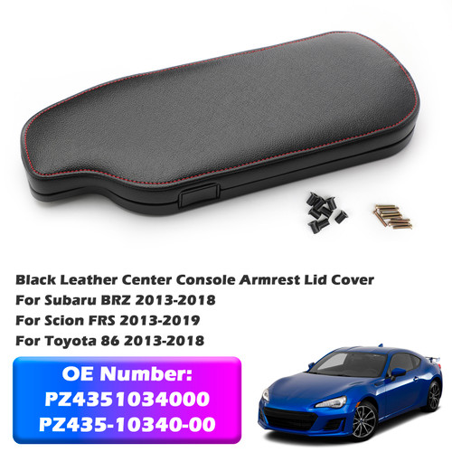 2013-2018 Toyota 86 Console Armrest Lid Black PZ4351034000 Generic