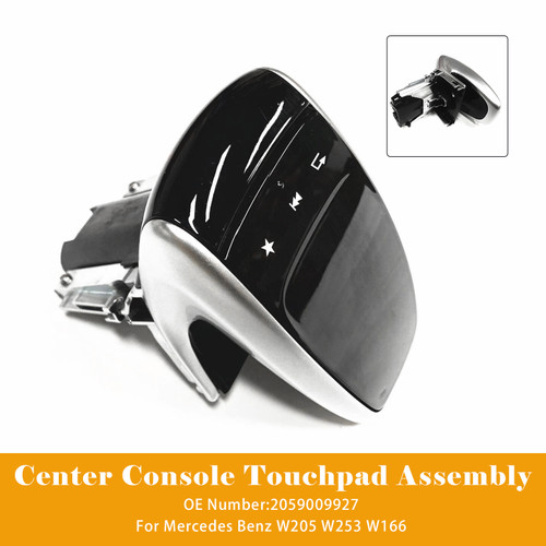 2014-2021 Mercedes Benz W205 W253 W166 Center Console Touchpad Assembly 2059009927 Black Generic