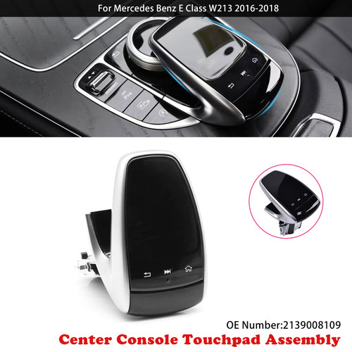 2016-2018 Mercedes Benz E Class W213 Controller Touch Pad Assembly 2139008109 Black Generic