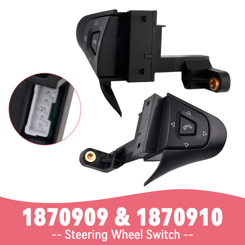 2004- Scania F, K, N Serie 5Pins Steering Wheel Switch 1870909&1870910 Generic