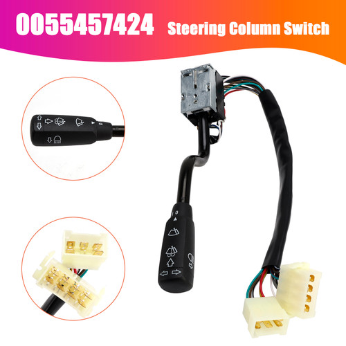 1977-1996 Mercedes BUS 207-210 Steering Column Indicator Stalk Wiper Switch 0055457424 Generic