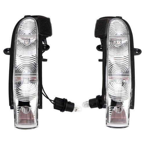 2002-2006 Mercedes-Benz E-Class W211 S211 Facelift Pair Side Mirror Turn Signal Light A2038201321 A2038201421 Generic