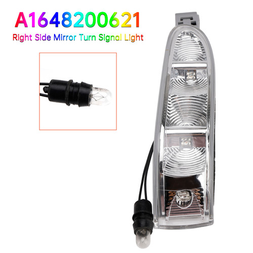 2005-2008 Mercedes ML W164 Pre-Facelift Right Side Mirror Turn Signal Light Generic