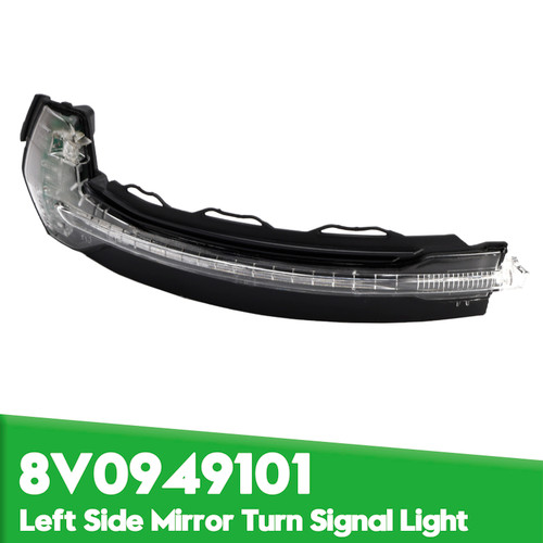 2012-2020 Audi A3 S3 RS3 8V Left Side Mirror Turn Signal Light 8V0949101 Generic