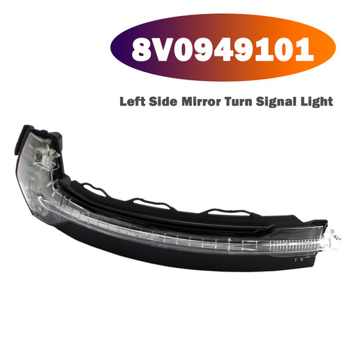 2012-2020 Audi A3 S3 RS3 8V Left Side Mirror Turn Signal Light 8V0949101 Generic