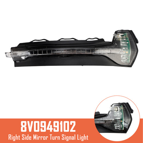 2012-2020 Audi A3 S3 RS3 8V Left Side Mirror Turn Signal Light 8V0949102 Generic