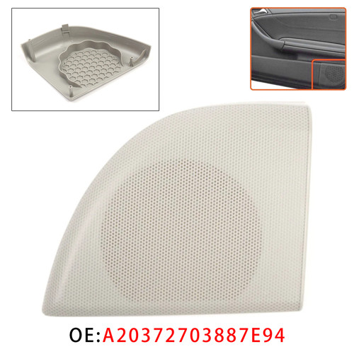 Mercedes Benz W203 C-Class CLC-Class Left Front Door Speaker Cover A20372703887E94 Generic