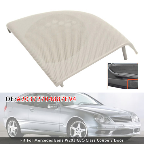 Mercedes Benz W203 C-Class CLC-Class Right Front Door Speaker Cover A20372703887E94 Generic