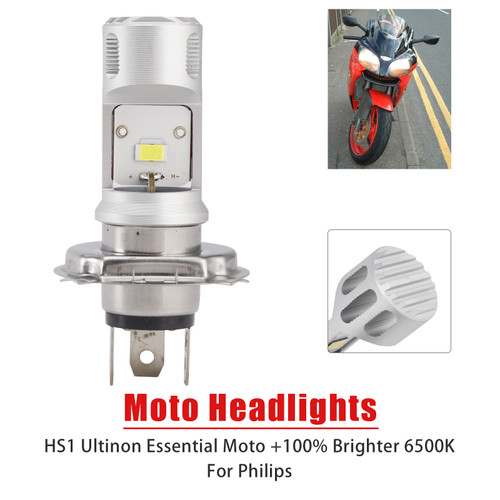 Philips HS1 Ultinon Essential Moto +100% Brighter 6500K White Light