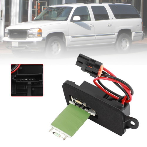 2000-2006 CHEVROLET SUBURBAN 1500 2500 Front Blower Motor Resistor 22807122 Generic
