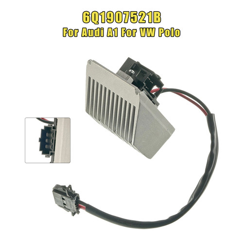 2001-2023 VW Polo HVAC Heater Blower Regulator Resistor 6Q1907521B Generic