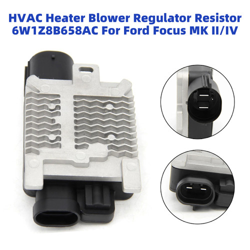 2004-2012 Ford Focus MK II HVAC Heater Blower Regulator Resistor 6W1Z8B658AC Generic