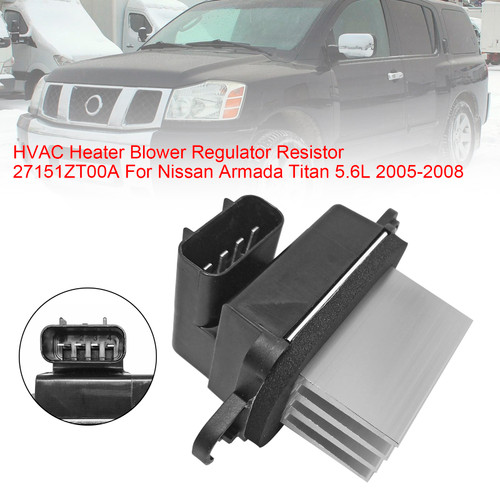 2005-2008 Nissan Armada 5.6L HVAC Heater Blower Regulator Resistor 27151ZT00A Generic
