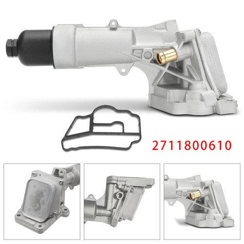 2003-2005 Mercedes-Benz C230 W203/C203 L4 1.8L Engine Oil Filter Housing 2711800610 Generic