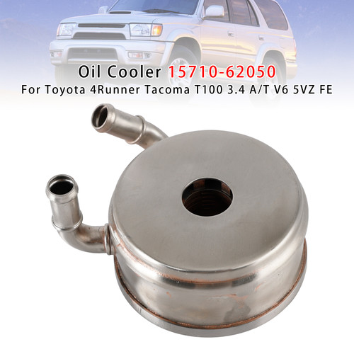 1996-2002 TOYOTA 4Runner A/T 3.4L V6 5VZ 5VZ-FE Oil Cooler 15710-62050 Generic