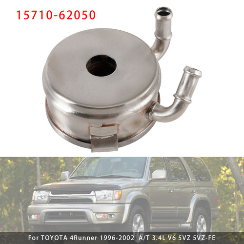 1996-2004 TOYOTA Tacoma A/T 3.4L V6 5VZ 5VZ-FE Oil Cooler 15710-62050 Generic