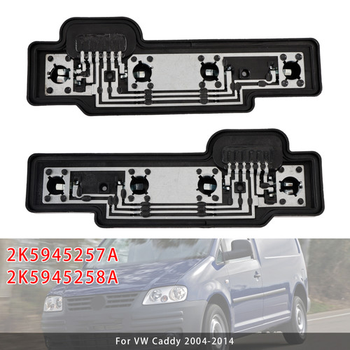 2004-2014 VW Caddy Left+Right Rear Tail Light Bulb Holder Carrier 2K5945257A 2K5945258A Generic