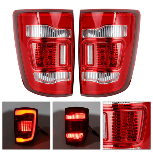 2009-2018 Dodge Ram 1500 Left+Right LED Tail Light Assembly Generic