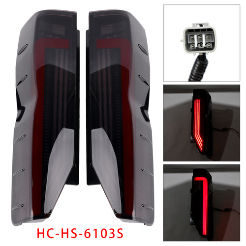 2019-2023 Toyota Hiace 6th H300 Left+Right LED Tail Light Assembly HC-HS-6103S Generic