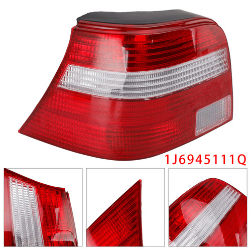 1997-2005 VW Golf Mk4 Hatchback Left Tail Light Lamp 1J6945111Q Red Generic