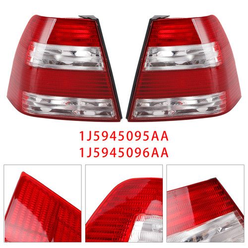 1997-2005 VW BORA JATTA MK4 SEDAN Left+Right Tail Light Lamp 1J5945095AA 1J5945096AA Generic
