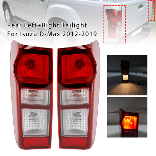 2012-2019 Isuzu D-Max Rear Left+Right Tailight Generic