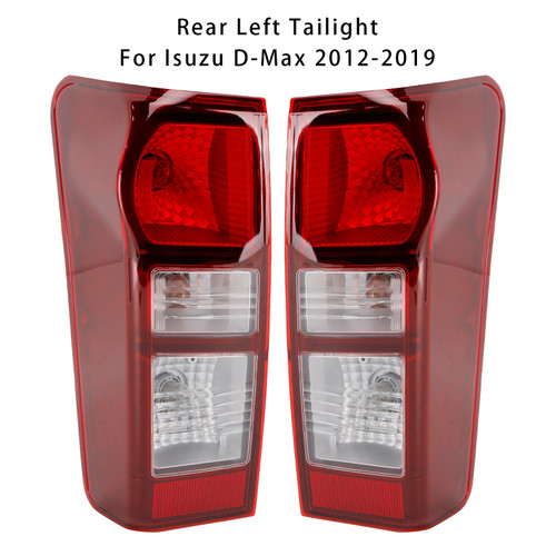 2012-2019 Isuzu D-Max Rear Left+Right Tailight Generic