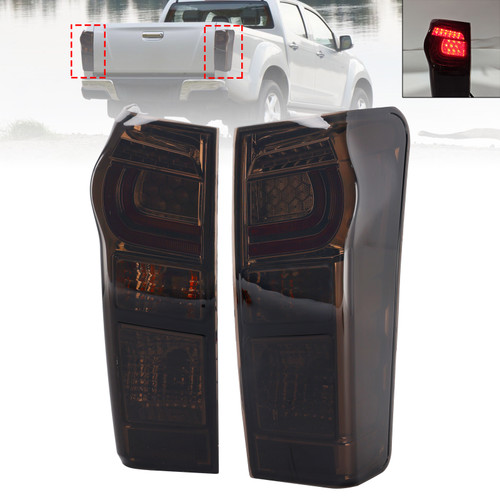 2012-2019 Isuzu D-Max RC Pair LED Tail Light Rear Back Lamp Generic