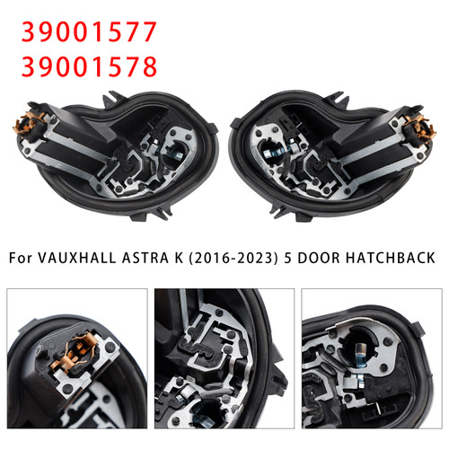 2016-2023 VAUXHALL ASTRA K 5 DOOR HATCHBACK Left+Right Rear Light Bulb Holder 39001577 39001578 Generic