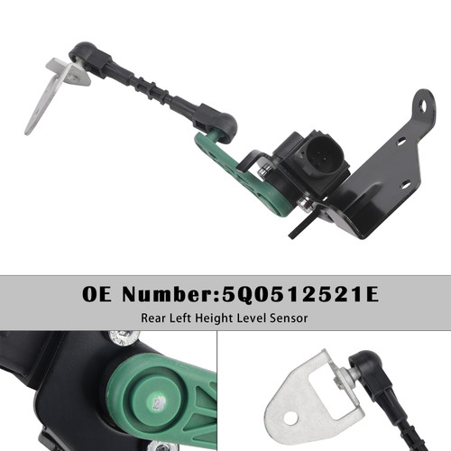 2013-2020 Seat Ateca LEon Rear Left Passenger Side Height Level Sensor 5Q0512521E Generic
